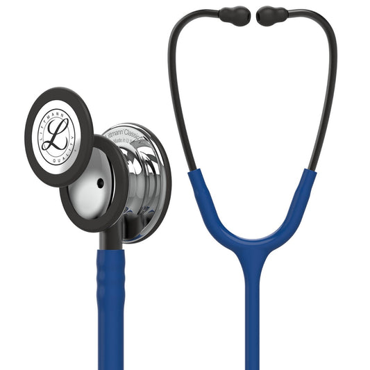 Littmann Classic III Stethoscope: Mirror and Navy Blue 5863 3M Littmann