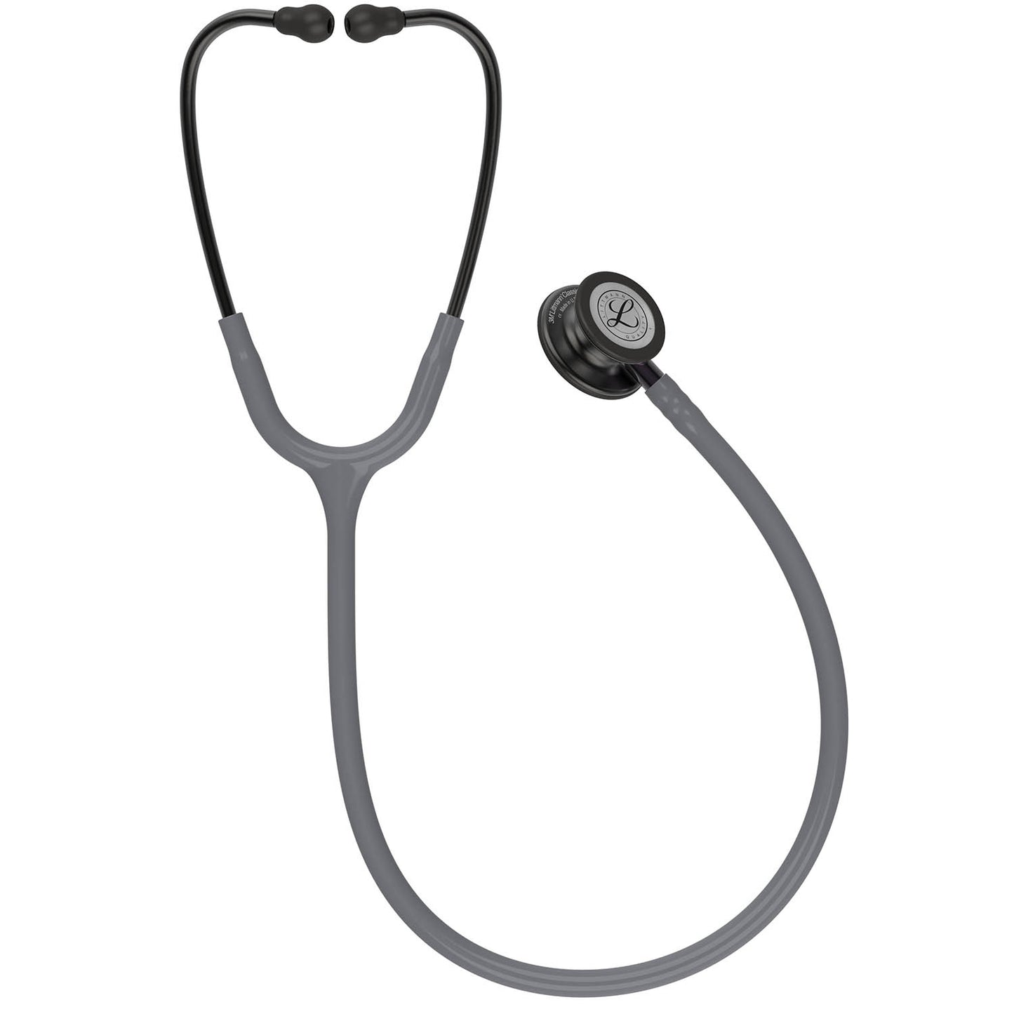 Littmann Classic III Monitoring Stethoscope: Smoke & Gray - Violet Stem 5873 - Student Program Littmann