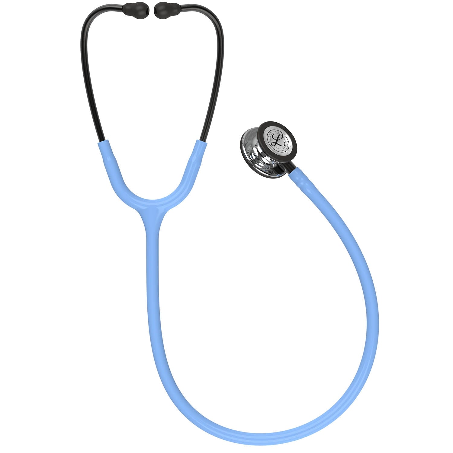 Littmann Classic III Monitoring Stethoscope: Mirror & Ceil Blue - Smoke Stem 5959 - Student Program 3M Littmann