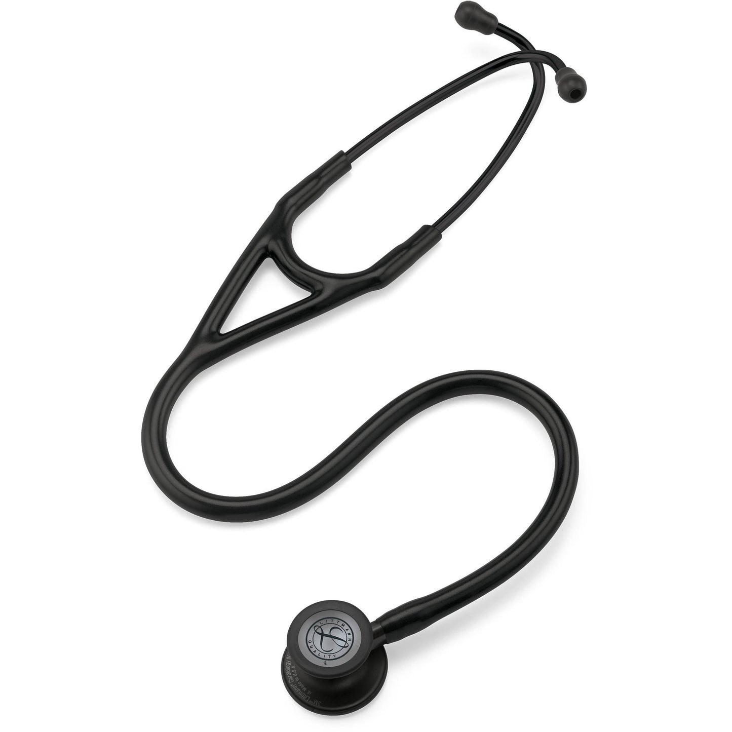 Littmann Cardiology IV Stethoscope: All Black 6163 3M Littmann