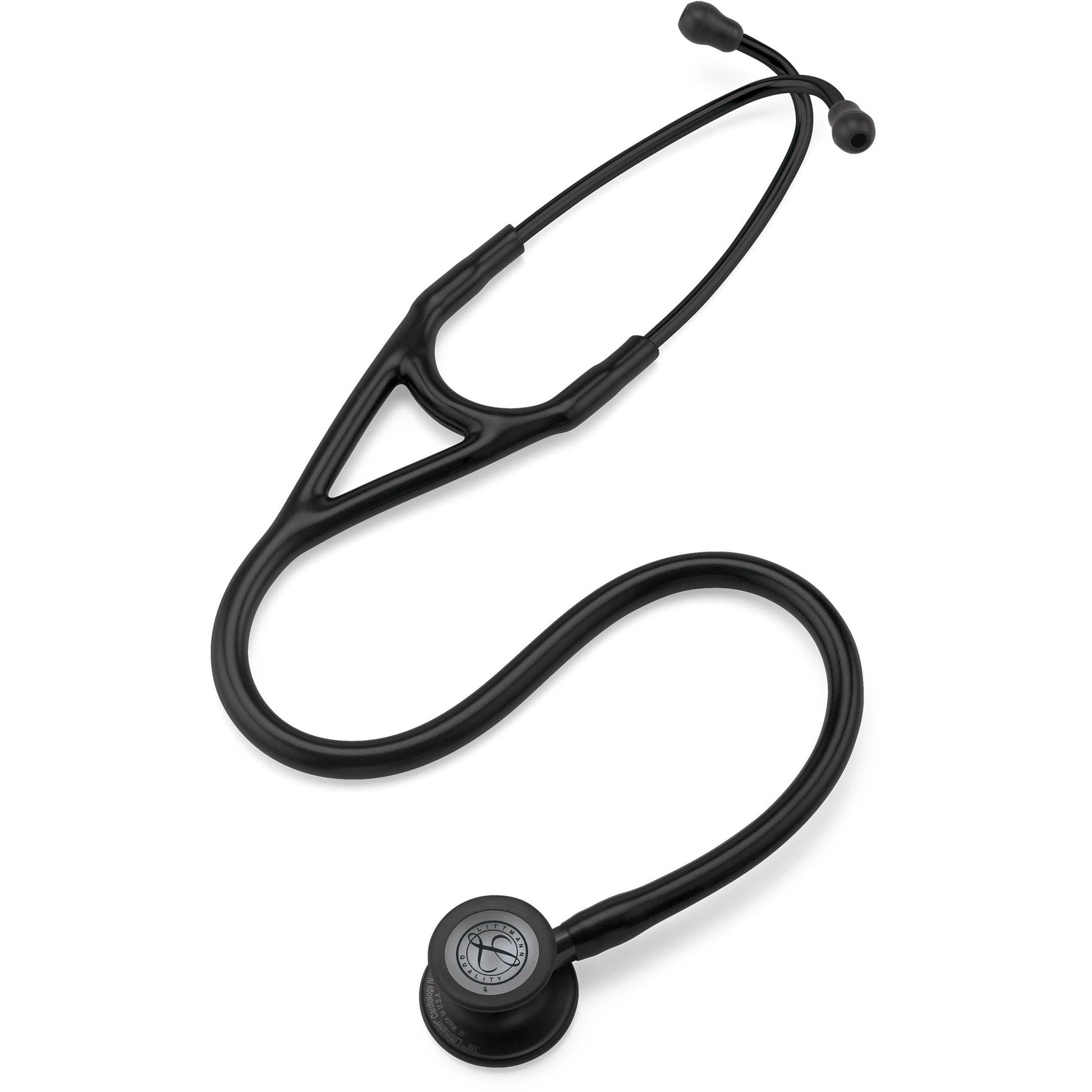 Littmann Cardiology IV Stethoscope: All Black 6163 - Student Program 3M Littmann