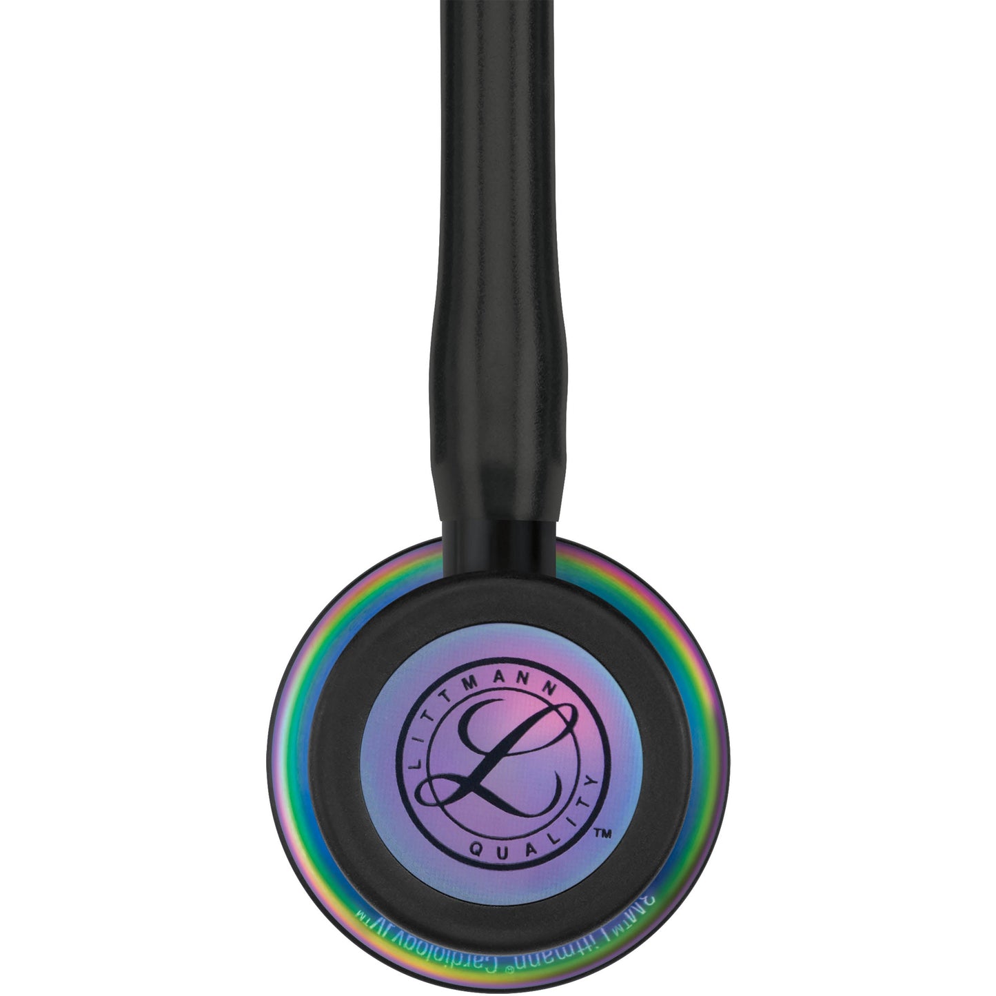 Littmann Cardiology IV Stethoscope: Black & Rainbow 6165 3M Littmann