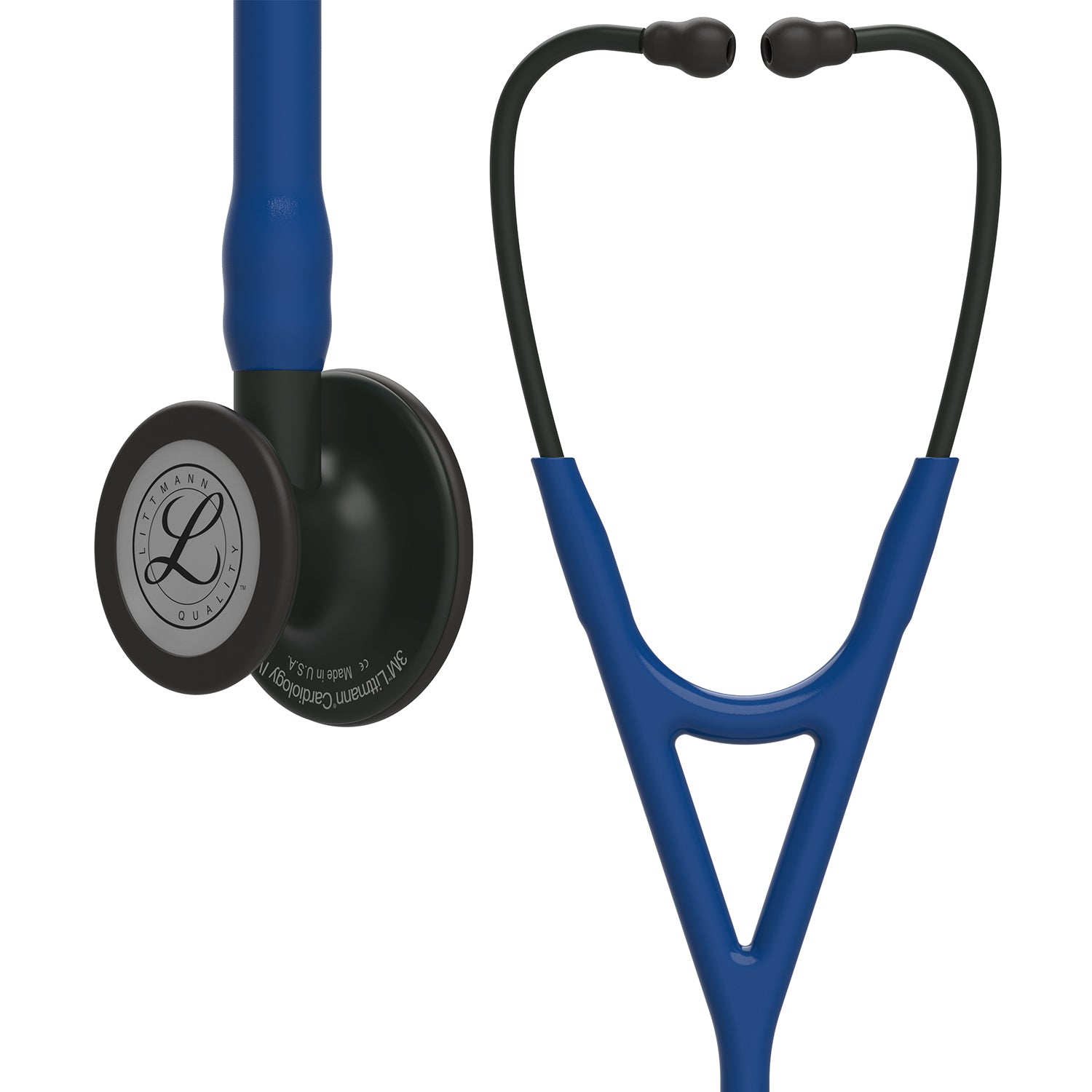 Littmann Cardiology IV Stethoscope: Black & Navy 6168 3M Littmann