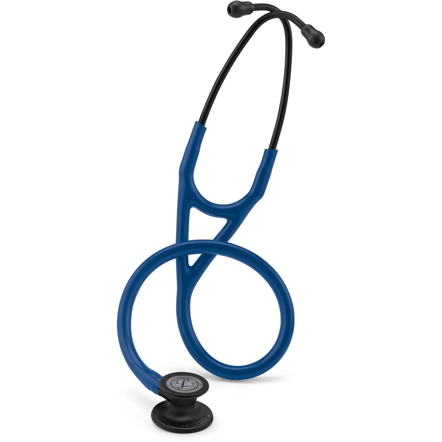 Littmann Cardiology IV Stethoscope: Black & Navy 6168 - Student Program 3M Littmann