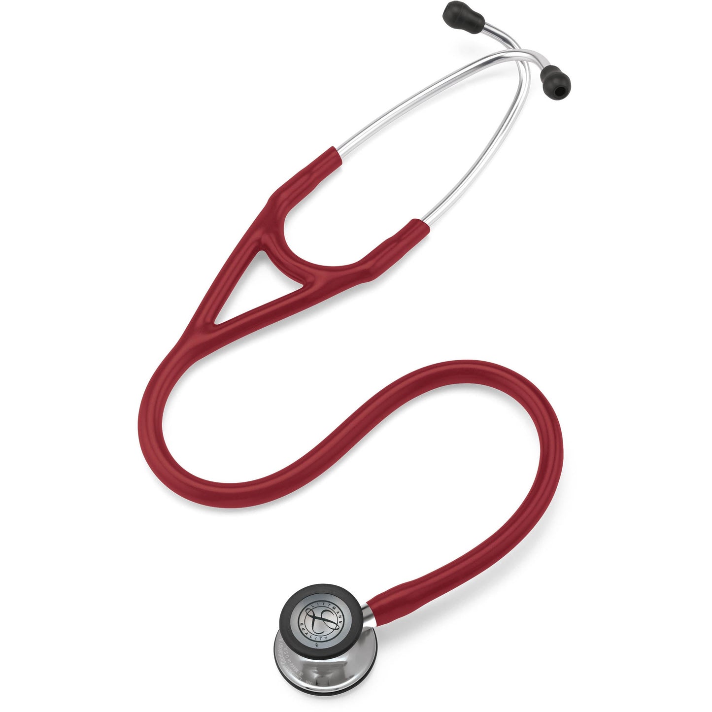 Littmann Cardiology IV Stethoscope: Burgundy & Mirror-Finish 6170 3M Littmann