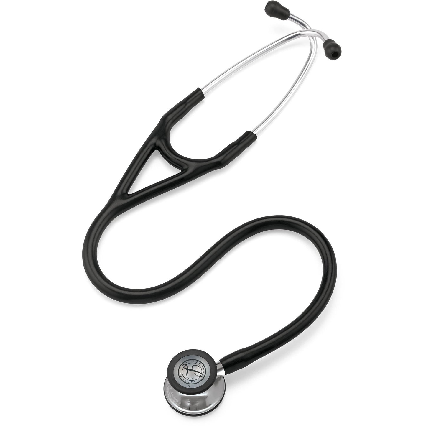 Littmann Cardiology IV Stethoscope: Black & Mirror-Finish 6177 3M Littmann
