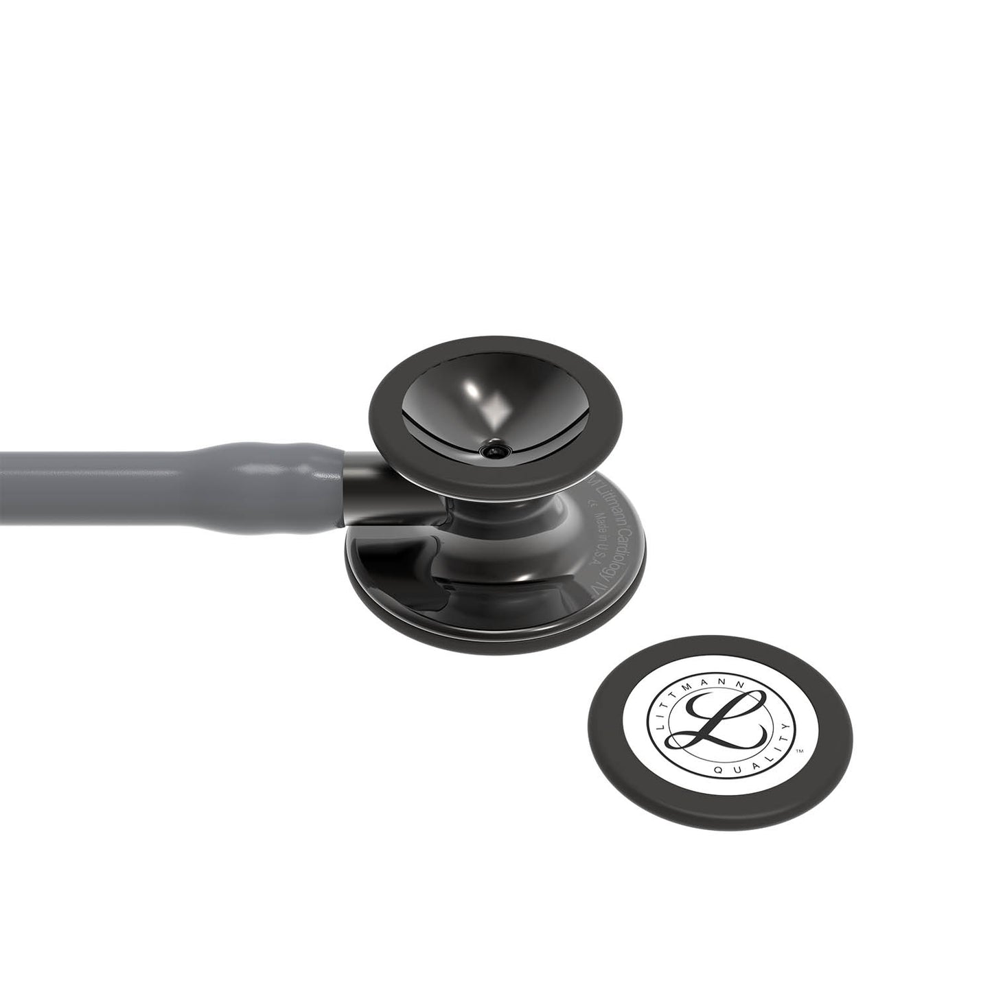 Littmann Cardiology IV Diagnostic Stethoscope: Smoke & Grey - Smoke Stem 6238 - Student Program 3M Littmann