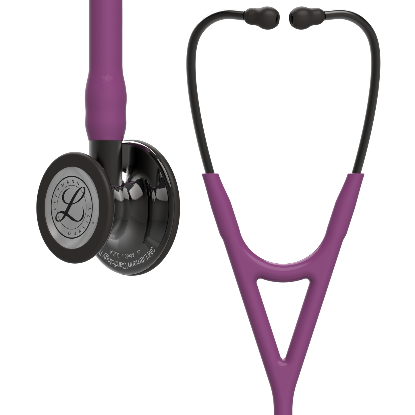 Littmann Cardiology IV Stethoscope: Plum & Smoke 6166 3M Littmann