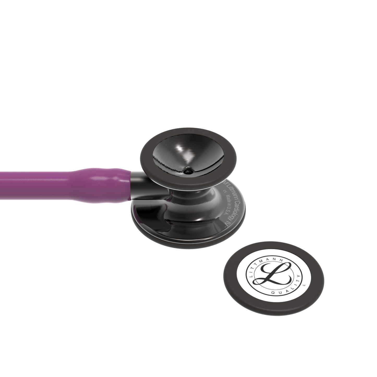Littmann Cardiology IV Stethoscope: Plum & Smoke 6166 3M Littmann