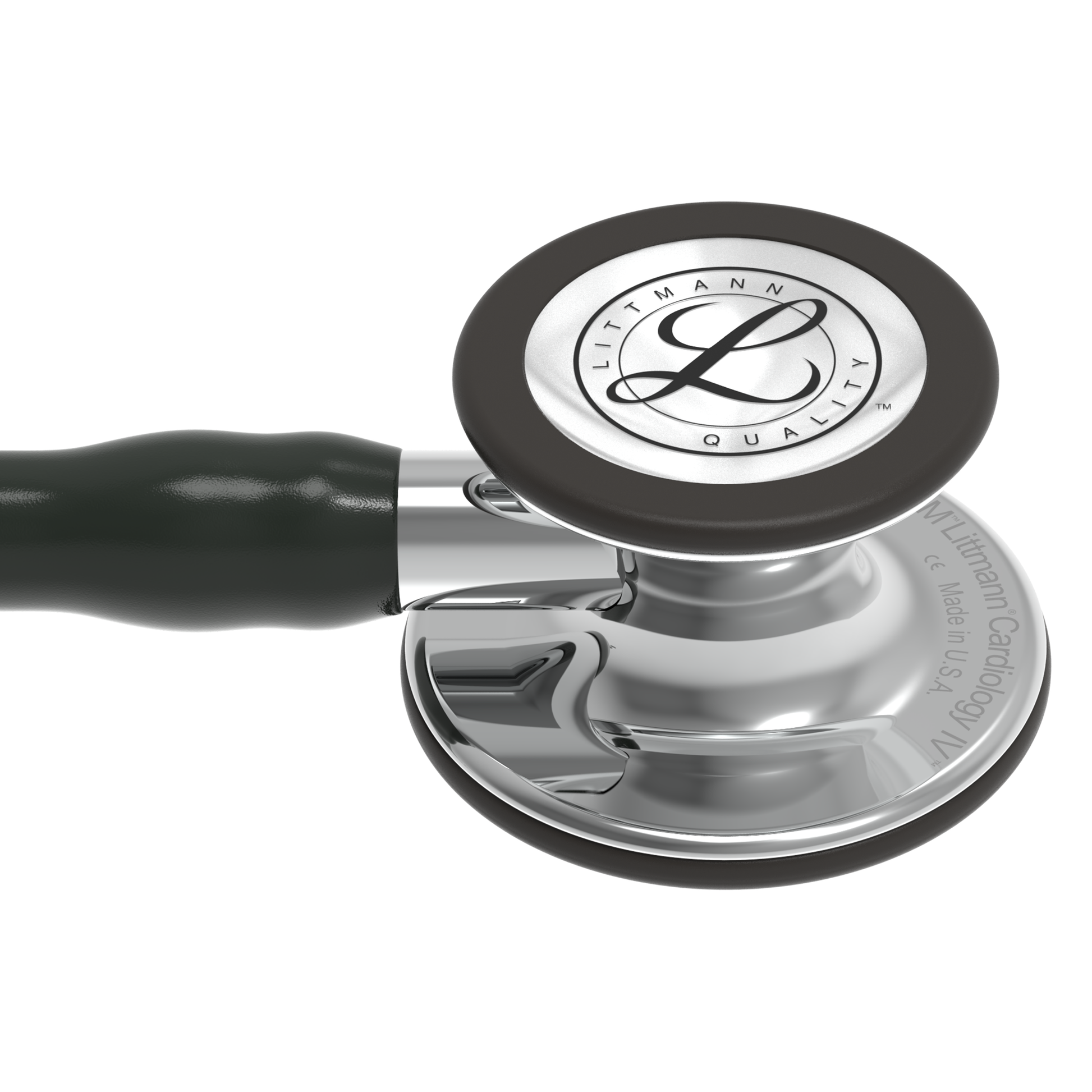 Littmann Cardiology IV Stethoscope: Black & Mirror-Finish 6177 3M Littmann