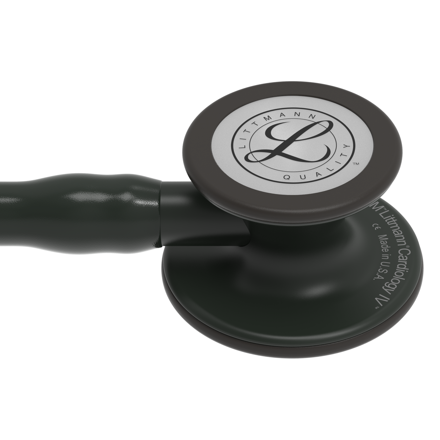 Littmann Cardiology IV Stethoscope: All Black 6163 3M Littmann