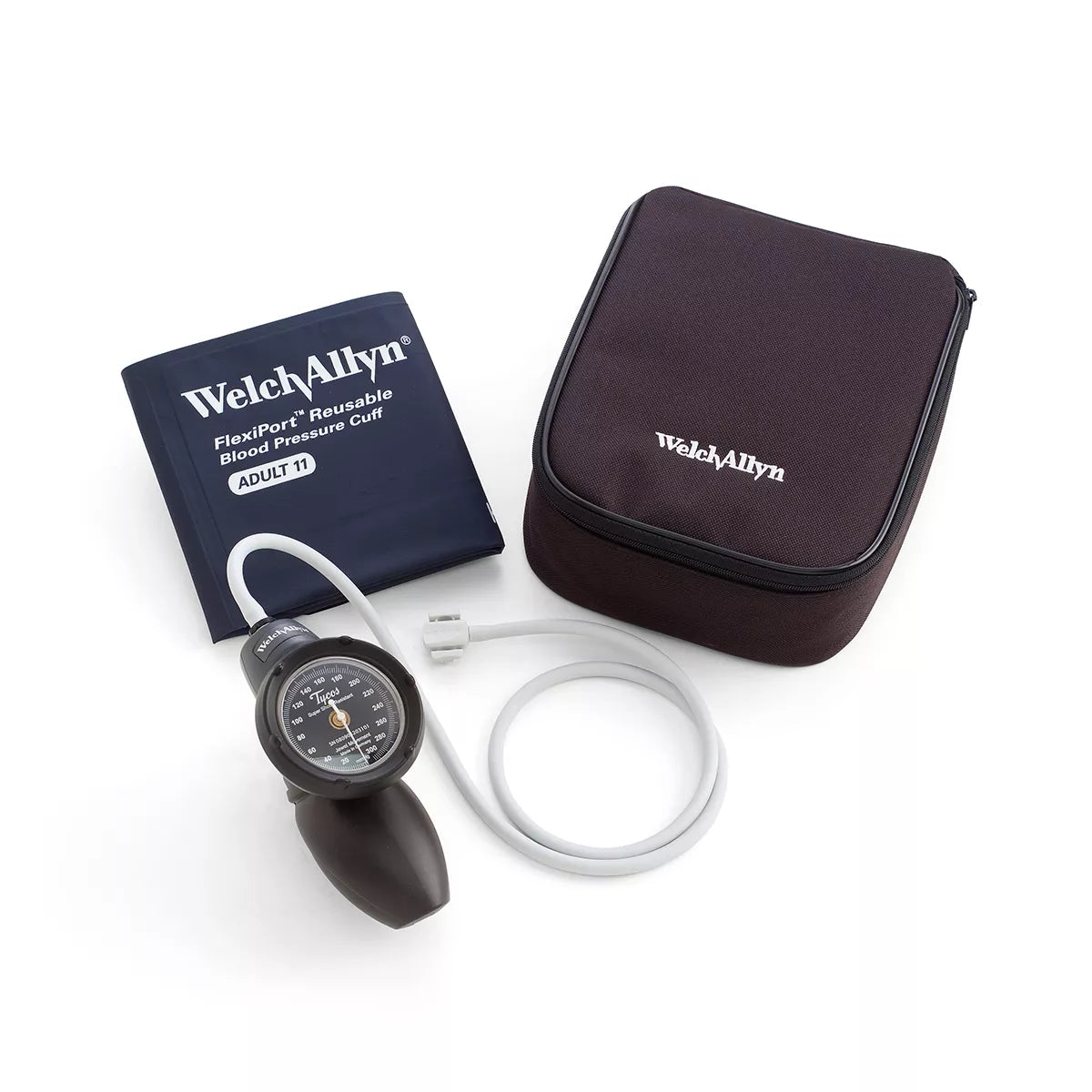 Welch Allyn Tycos DS58 Hand Aneroid Sphygmomanometer with DuraShock with Free Cuff Welch Allyn