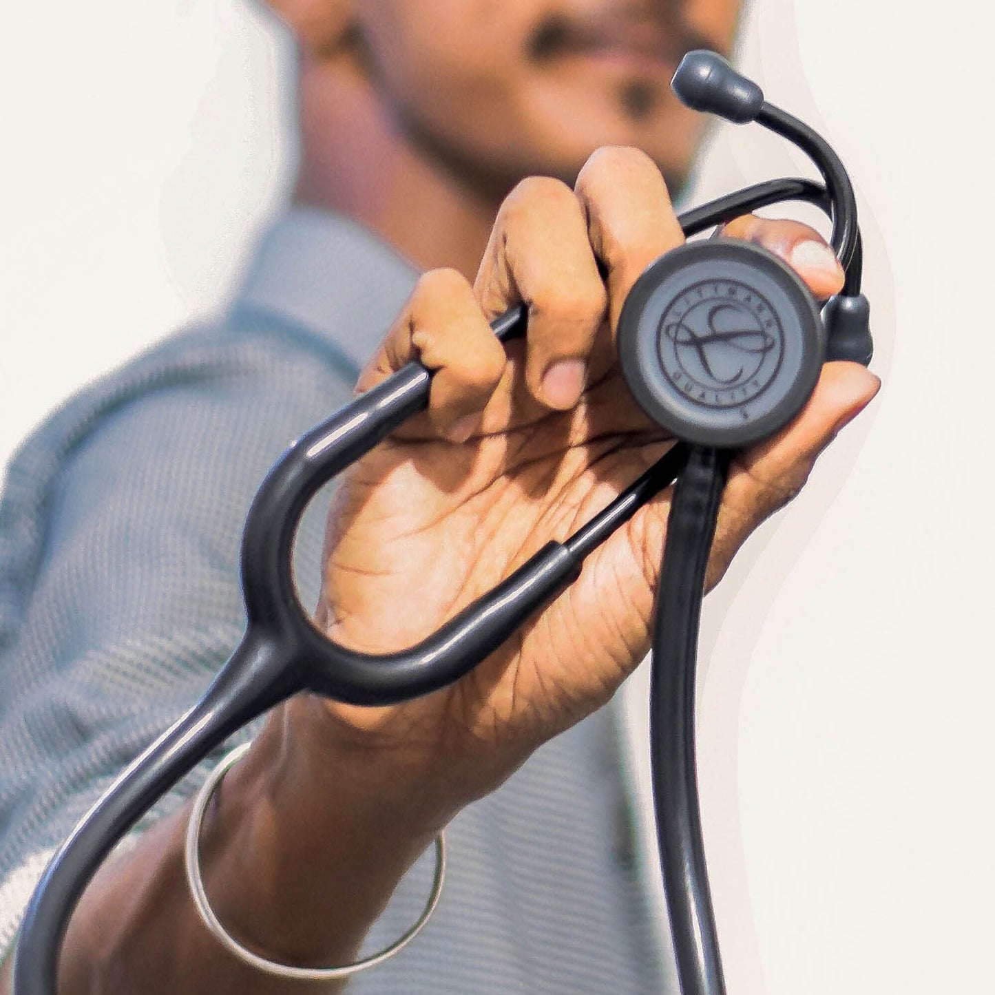 Littmann Classic III Stethoscope: All Black 5803 3M Littmann