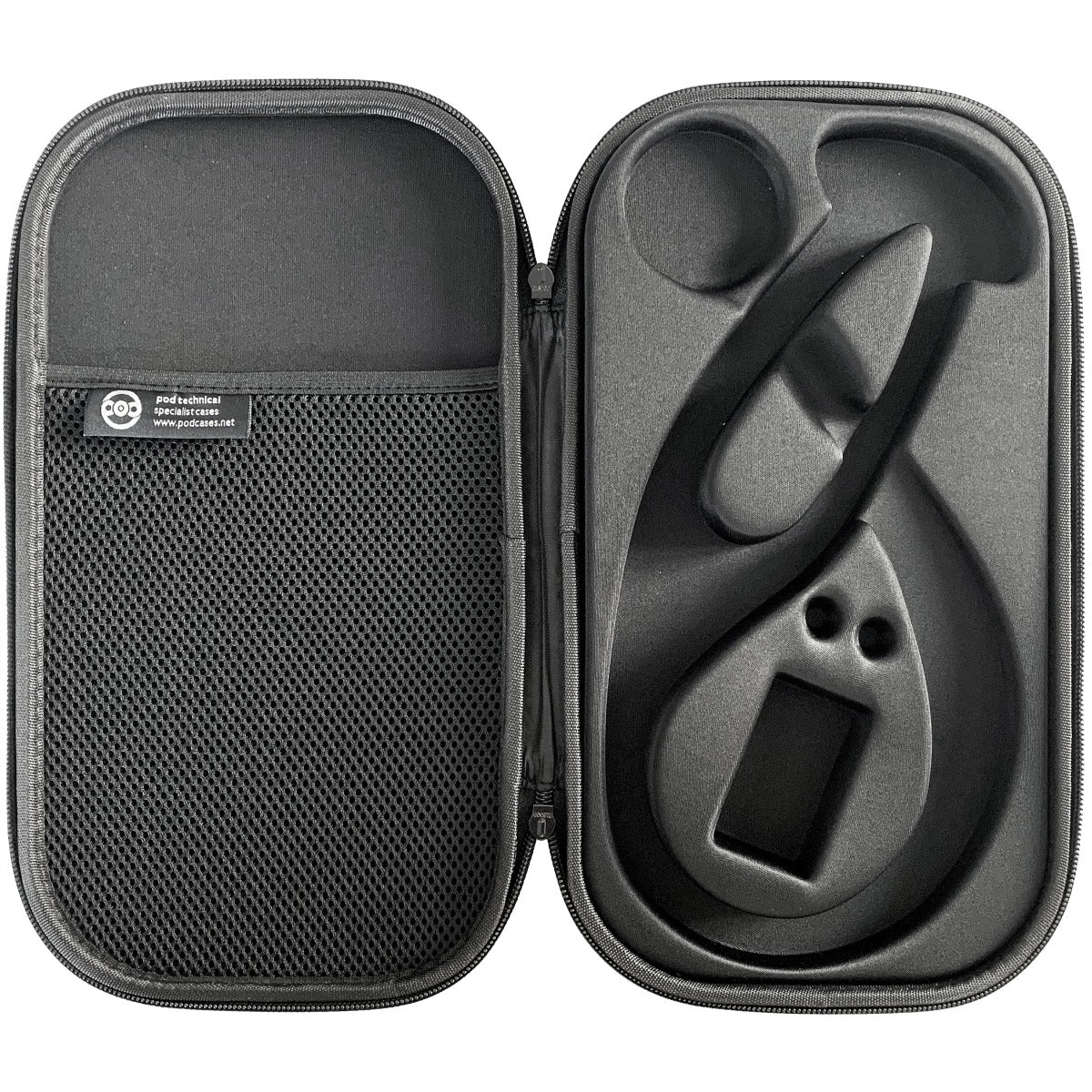 Pod Technical Cardiopod II Stethoscope Case for all Littmann Stethoscopes - All Black Pod Technical