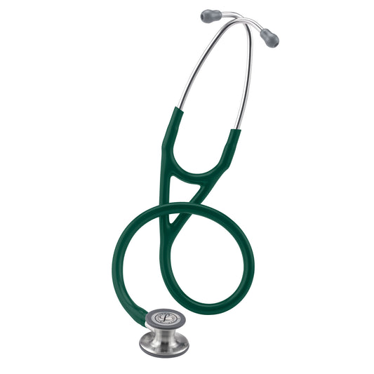 Littmann Cardiology 4 Stethoscope: Hunter Green 6155 - Student Program 3M Littmann