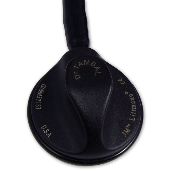 Littmann Master Classic II Stethoscope: All Black 2141 3M Littmann