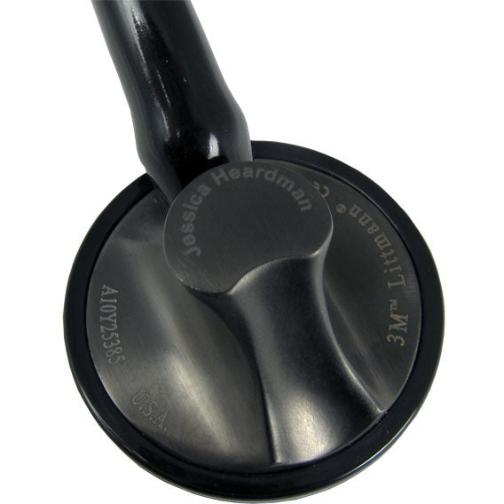 Littmann Master Cardiology Stethoscope: Black & Smoke 2176 3M Littmann