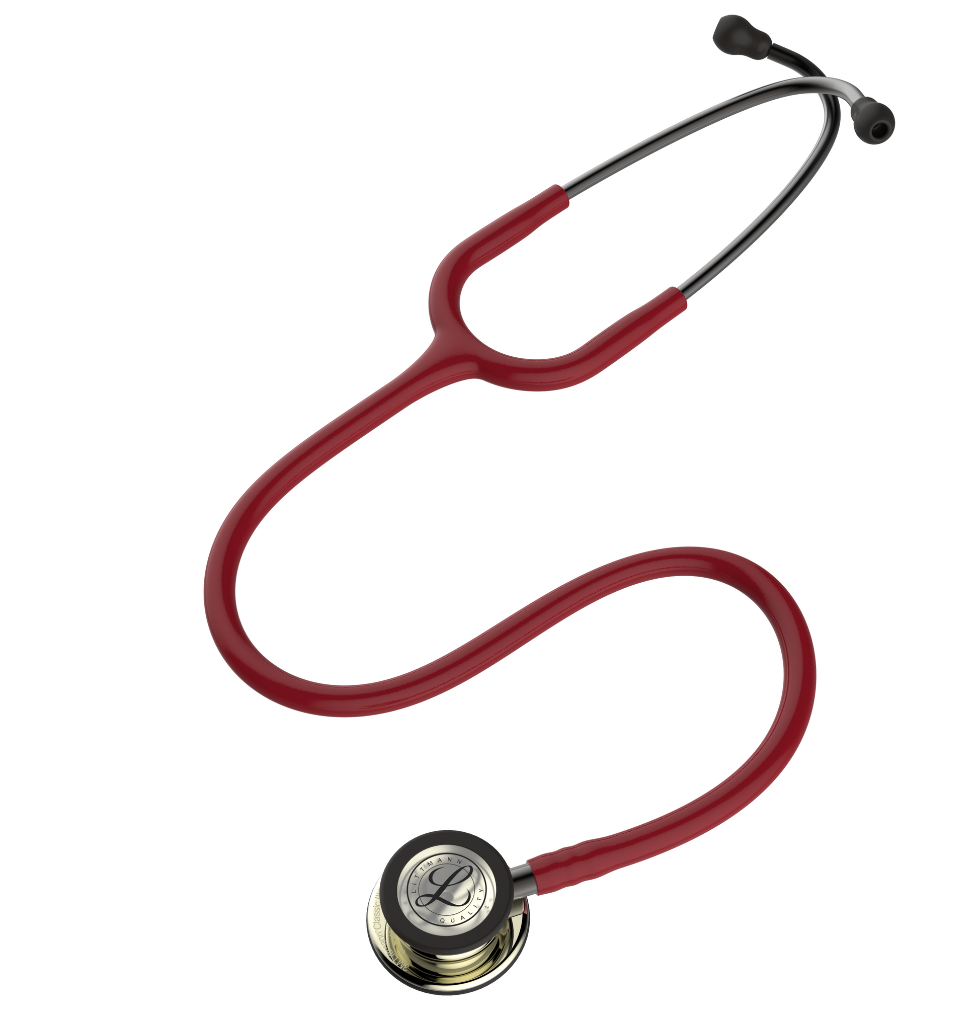 Littmann Classic III Stethoscope Champagne Burgundy 5864 Student Program