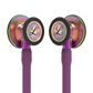 Littmann Cardiology IV Diagnostic Stethoscope: Rainbow & Plum - Violet Stem 6205 3M Littmann