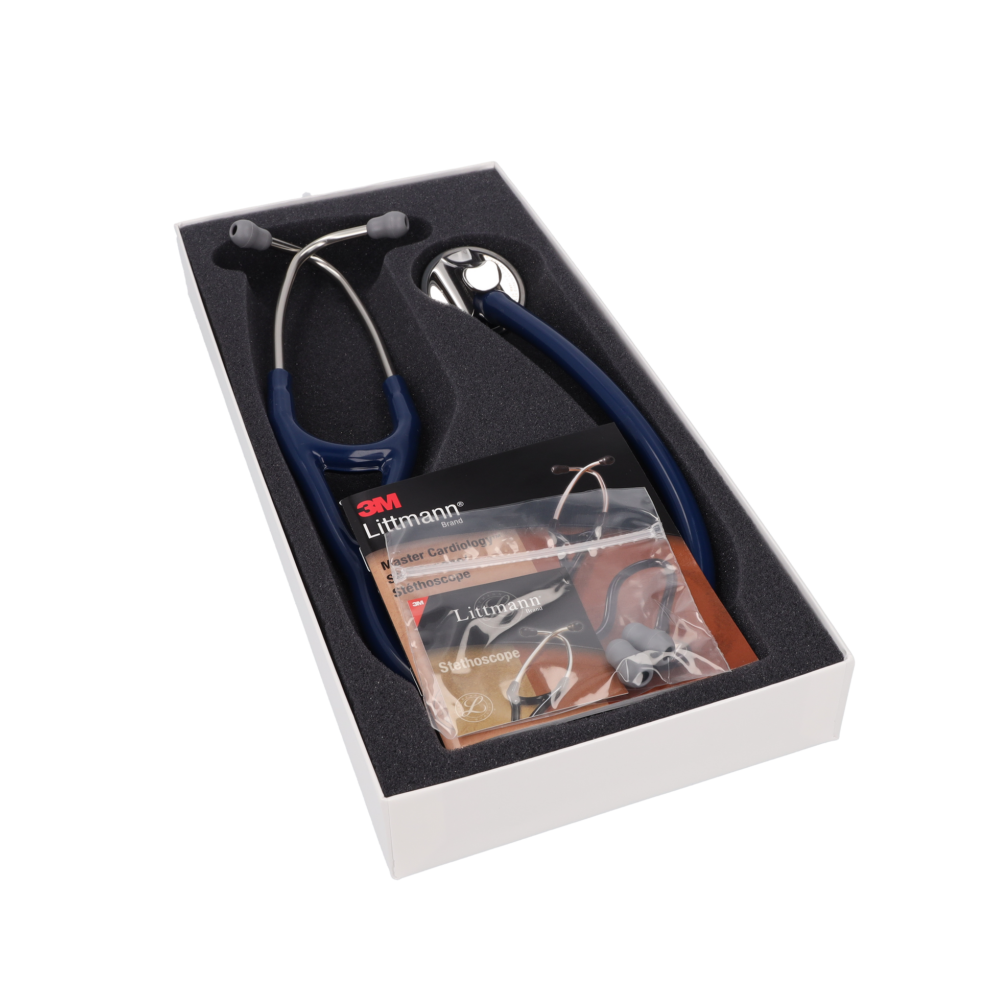 Littmann Master Cardiology Stethoscope: Navy Blue 2164 Littmann