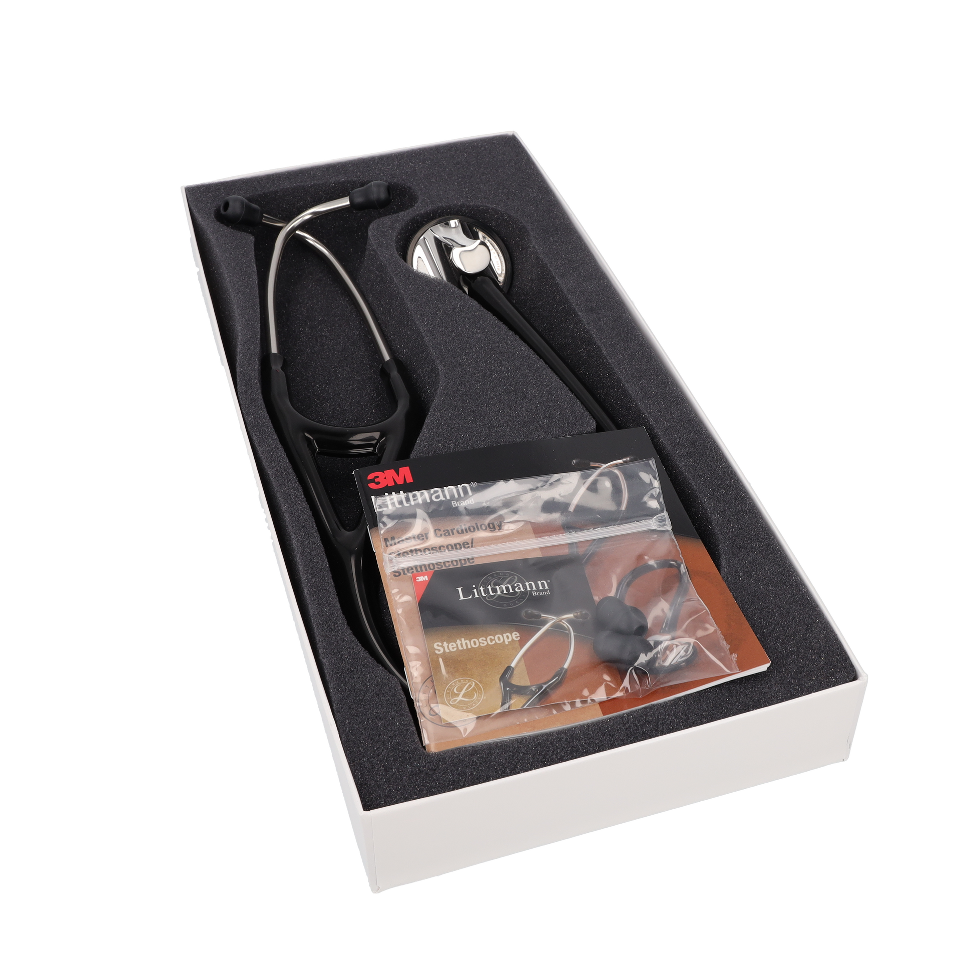 Littmann Master Cardiology Stethoscope: Black 2160 Littmann