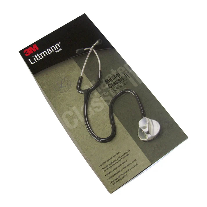 Littmann Master Classic II Stethoscope: Navy Blue 2147 - Over-Engraved Littmann