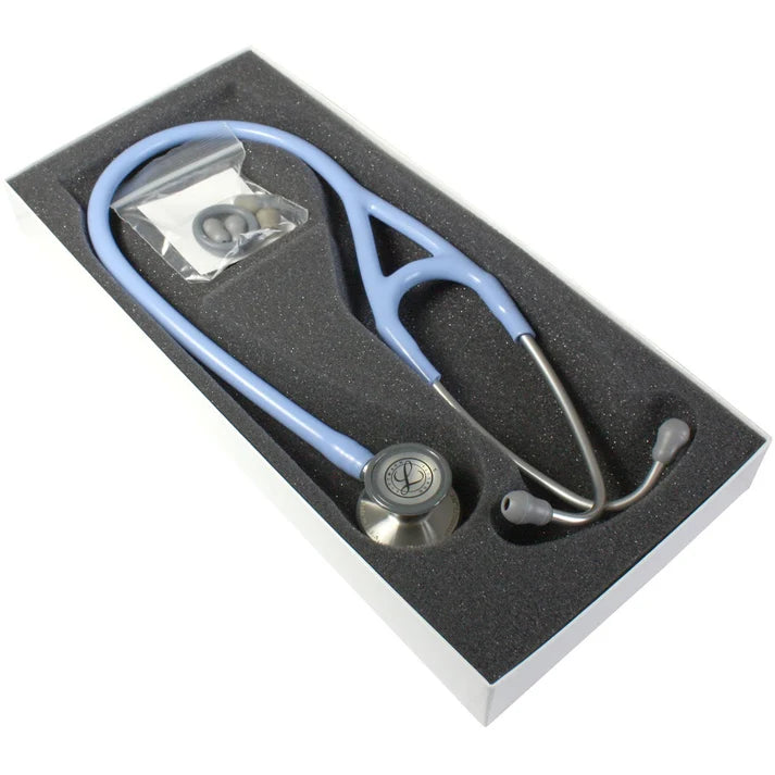 3M Littmann Cardiology III Stethoscope, Ceil Blue - OVER-ENGRAVED Littmann