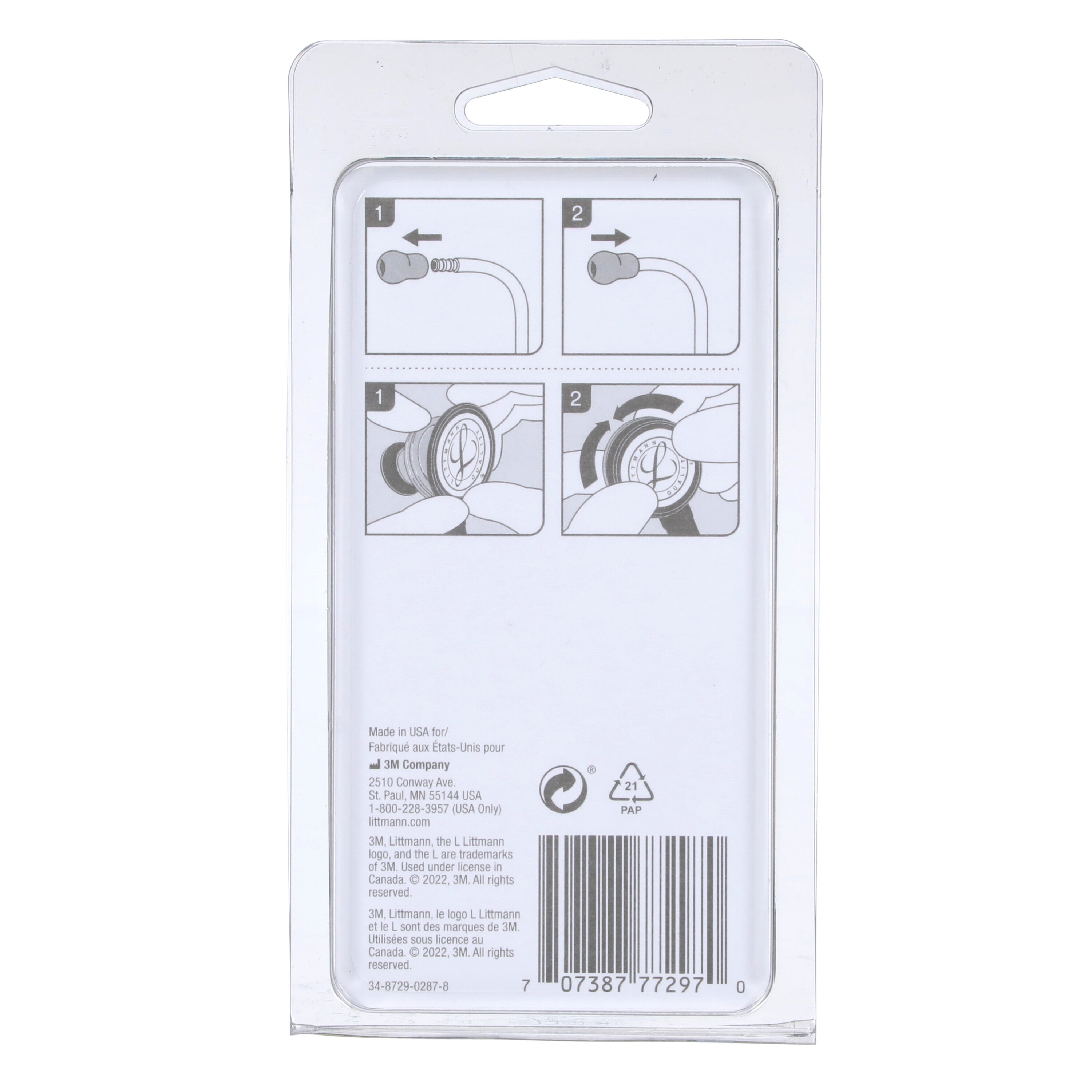 Littmann Stethoscope Spare Parts Kit - Classic II S.E. - Gray