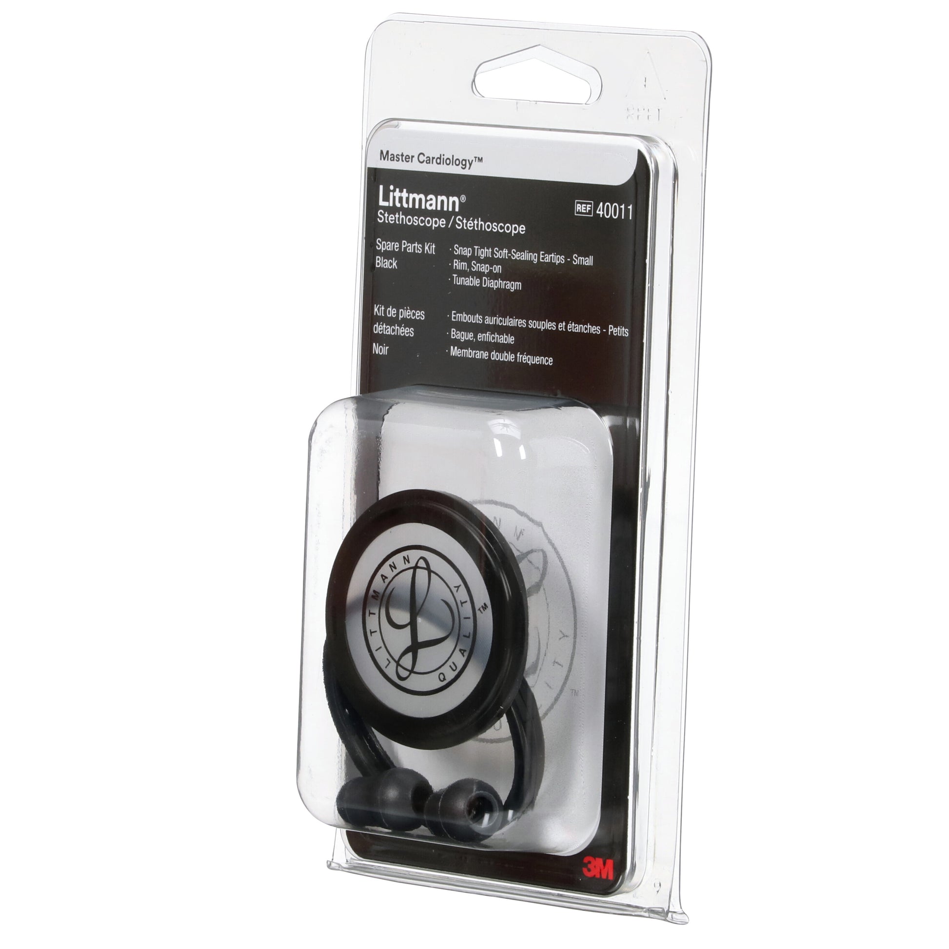 3M Littmann Stethoscope Spare Parts Kit - Master Cardiology - Black 3M Littmann