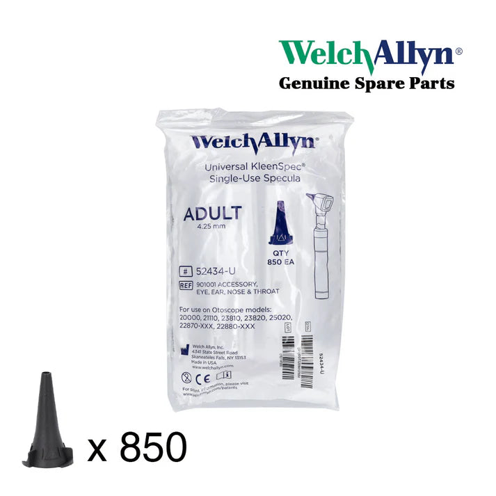 2.75mm Universal Single Use Ped Tip Case (Pack of 850) Welch Allyn