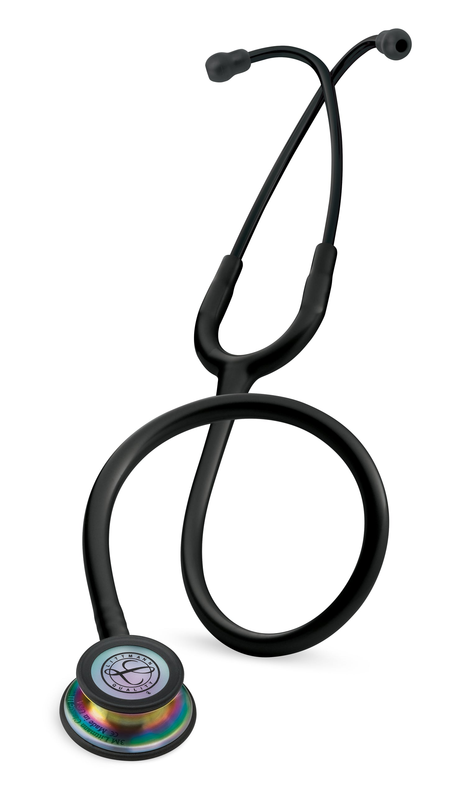 Littmann Classic III Stethoscope: Rainbow and Black 5870 3M Littmann