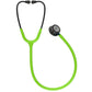 Littmann Classic III Monitoring Stethoscope: Smoke & Lime Green - Blue Stem 5875 -Student Program 3M Littmann