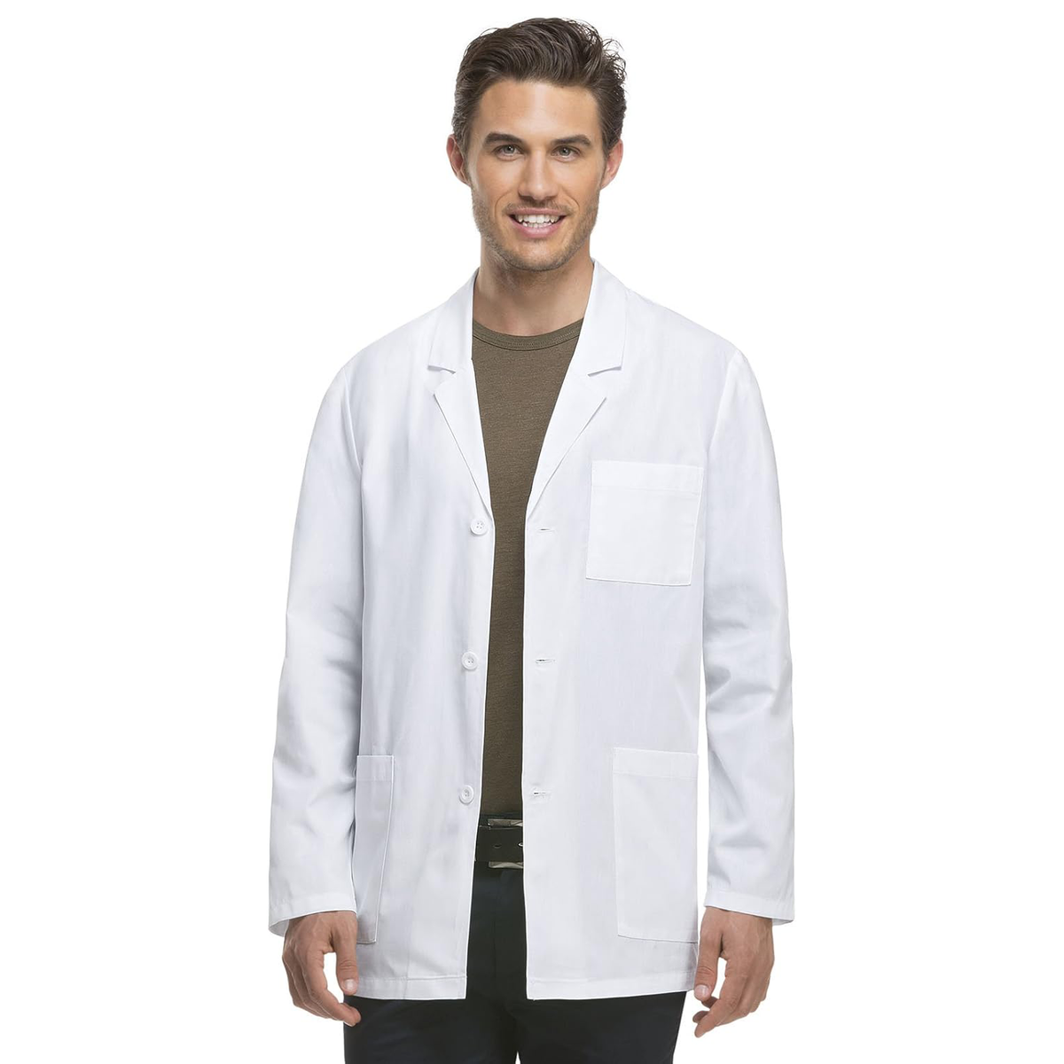 Dickies Men's Lab Coat - White Dickies