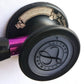 Littmann Cardiology IV Diagnostic Stethoscope: Black & Black - Violet Stem 6203/B Over Engraved Littmann