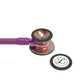Littmann Cardiology IV Diagnostic Stethoscope: Rainbow & Plum - Violet Stem 6205 - Student Program 3M Littmann