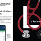 Littmann Cardiology IV Diagnostic Stethoscope: Polished Smoke & Black - Champagne Stem 6204 - Student Program 3M Littmann