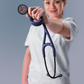 Littmann Cardiology IV Diagnostic Stethoscope: Satin Navy Blue 6242C Littmann