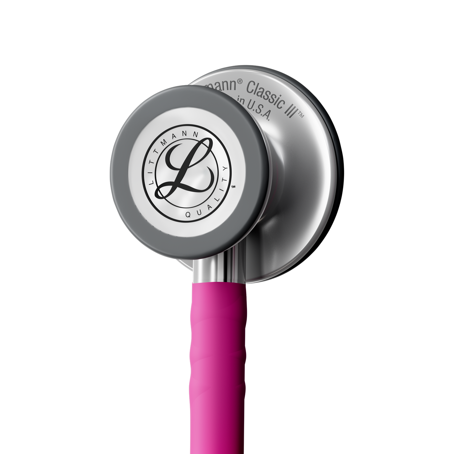 Littmann Classic III Monitoring Stethoscope: Satin Raspberry 5648C Littmann