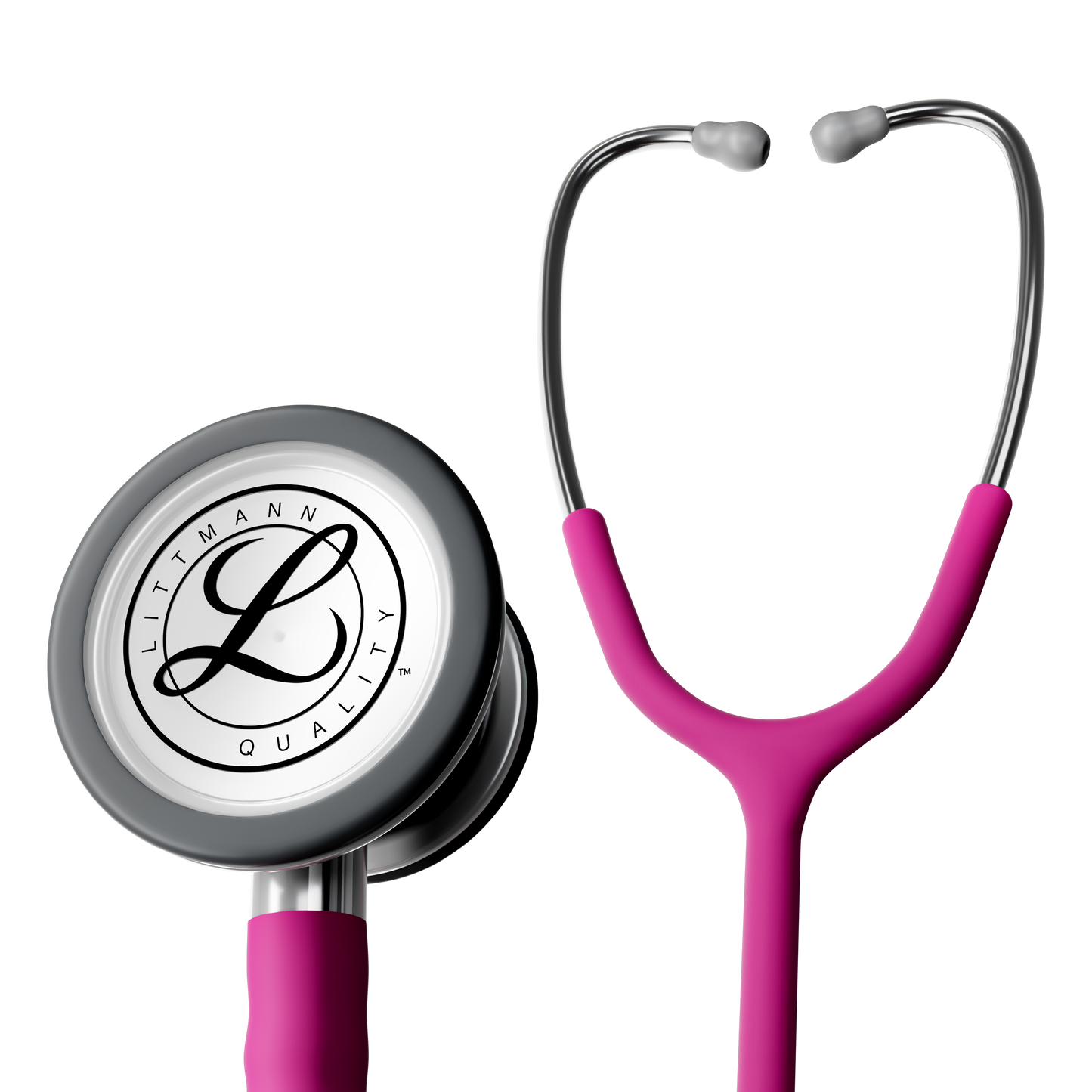 Littmann Classic III Monitoring Stethoscope: Satin Raspberry 5648C Littmann