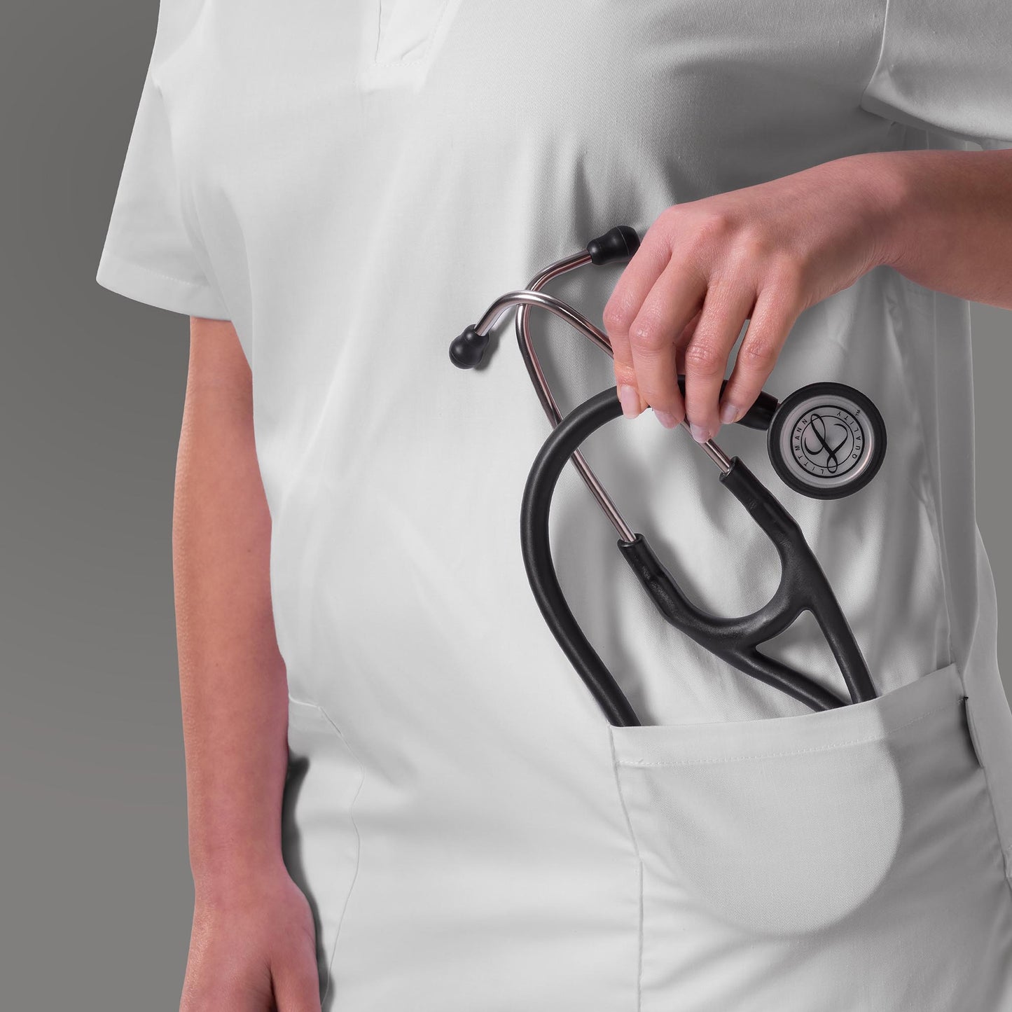 Littmann Cardiology IV Diagnostic Stethoscope: Satin Black 6177C Littmann
