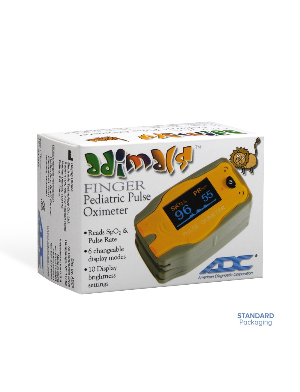 Adimals® 2150 Fingertip Pulse Oximeter ADC Diagnostics