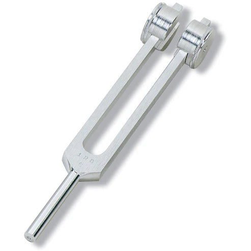 128Hz Frequency Tuning Fork with Weights Prestige