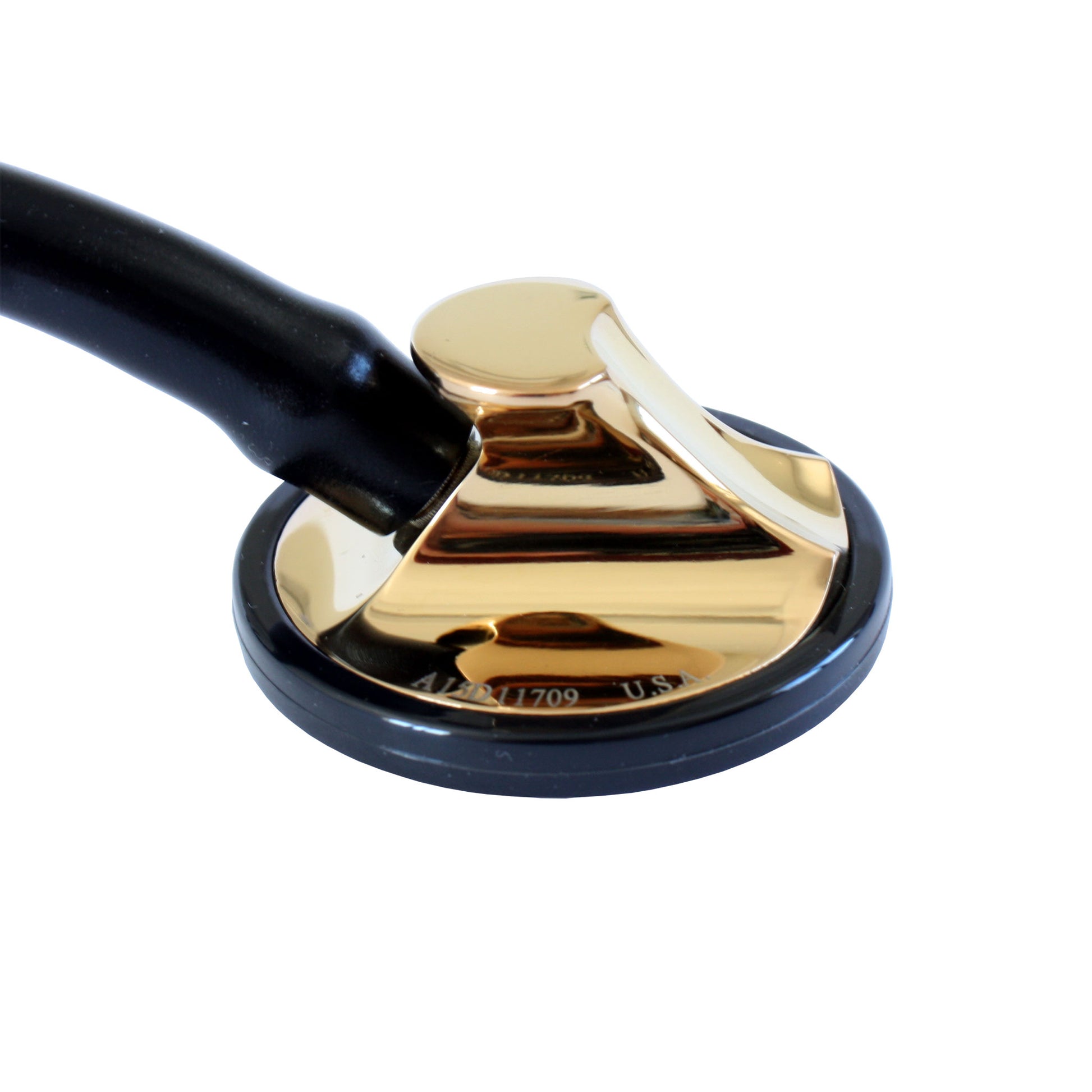 Littmann Master Cardiology Stethoscope: Black & Brass 2175 3M Littmann