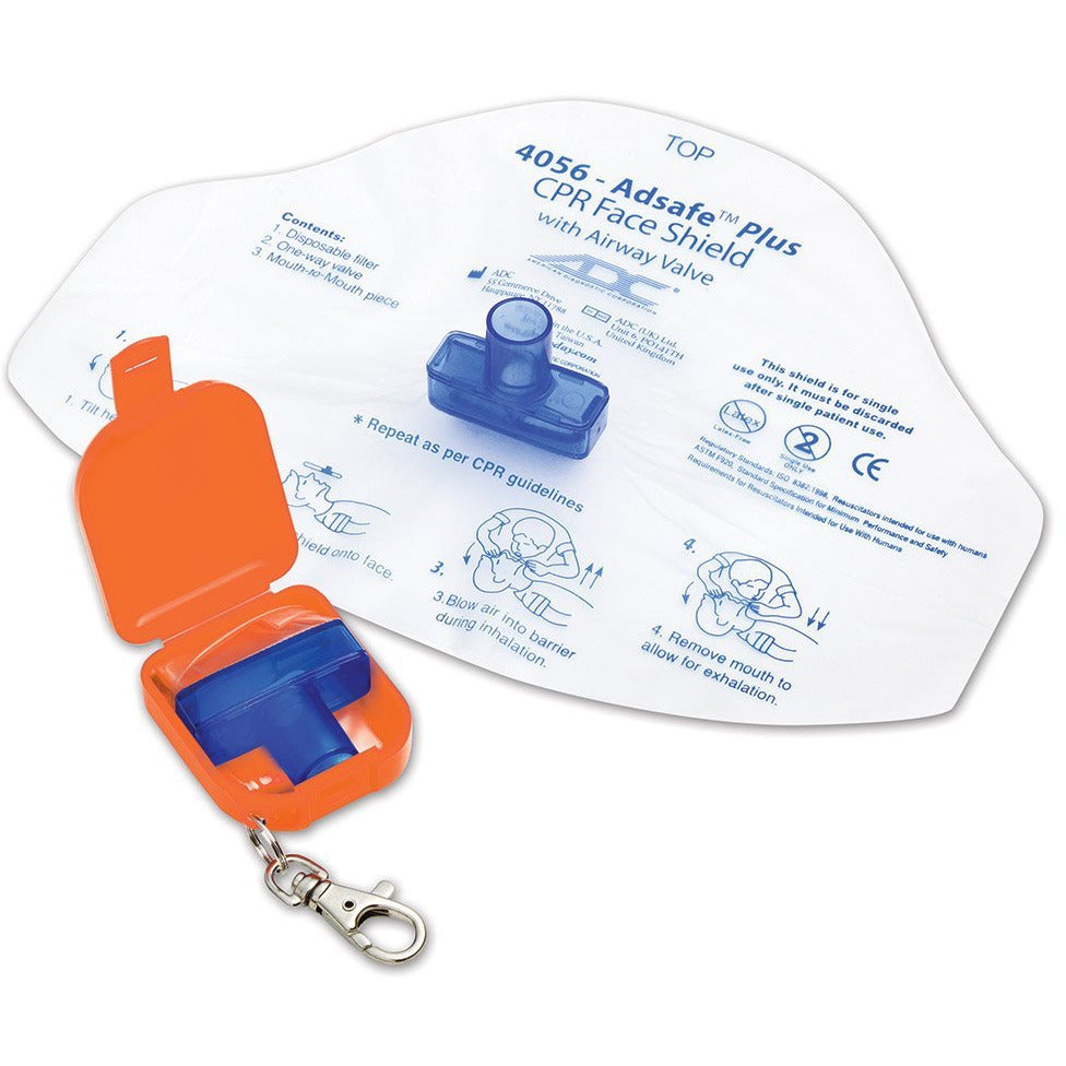 Adsafe Face Shield Plus- With Keychain ADC Diagnostics
