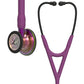 Littmann Cardiology IV Diagnostic Stethoscope: Rainbow & Plum - Violet Stem 6205 3M Littmann