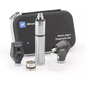 Welch Allyn 3.5V Diagnostic Set with Coaxial LED Ophthalmoscope, MacroView Basic LED Otoscope Welch Allyn