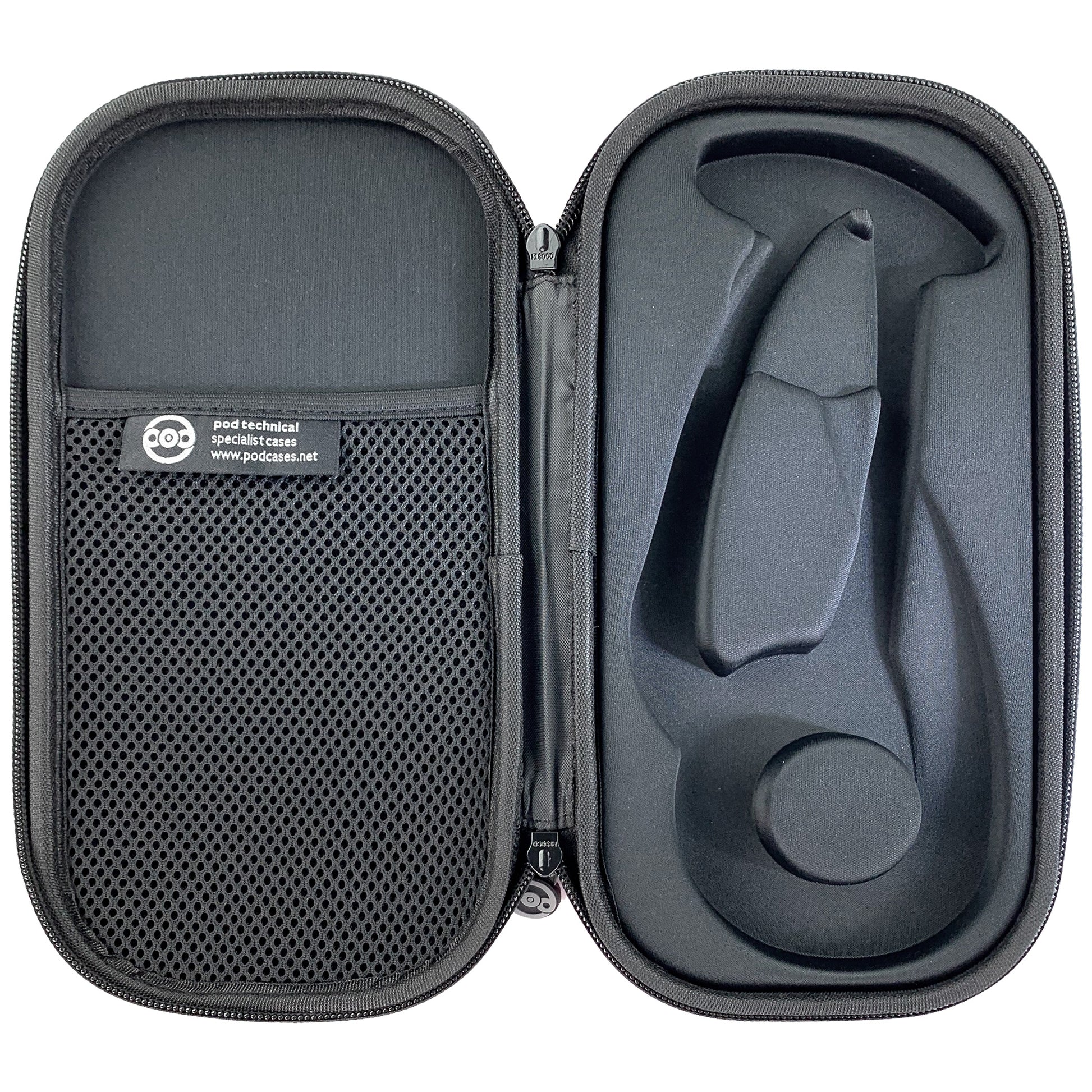 Pod Technical Classicpod Micro Stethoscope Case for Littmann Classic Stethoscopes - All Black Pod Technical