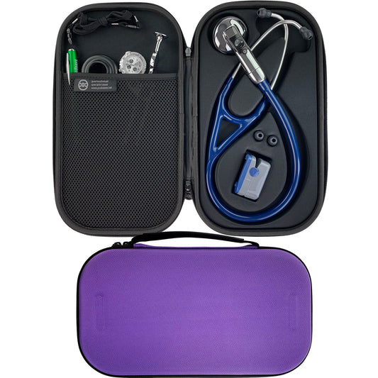 Pod Technical Cardiopod II Stethoscope Case for all Littmann Stethoscopes - Purple Pod Technical