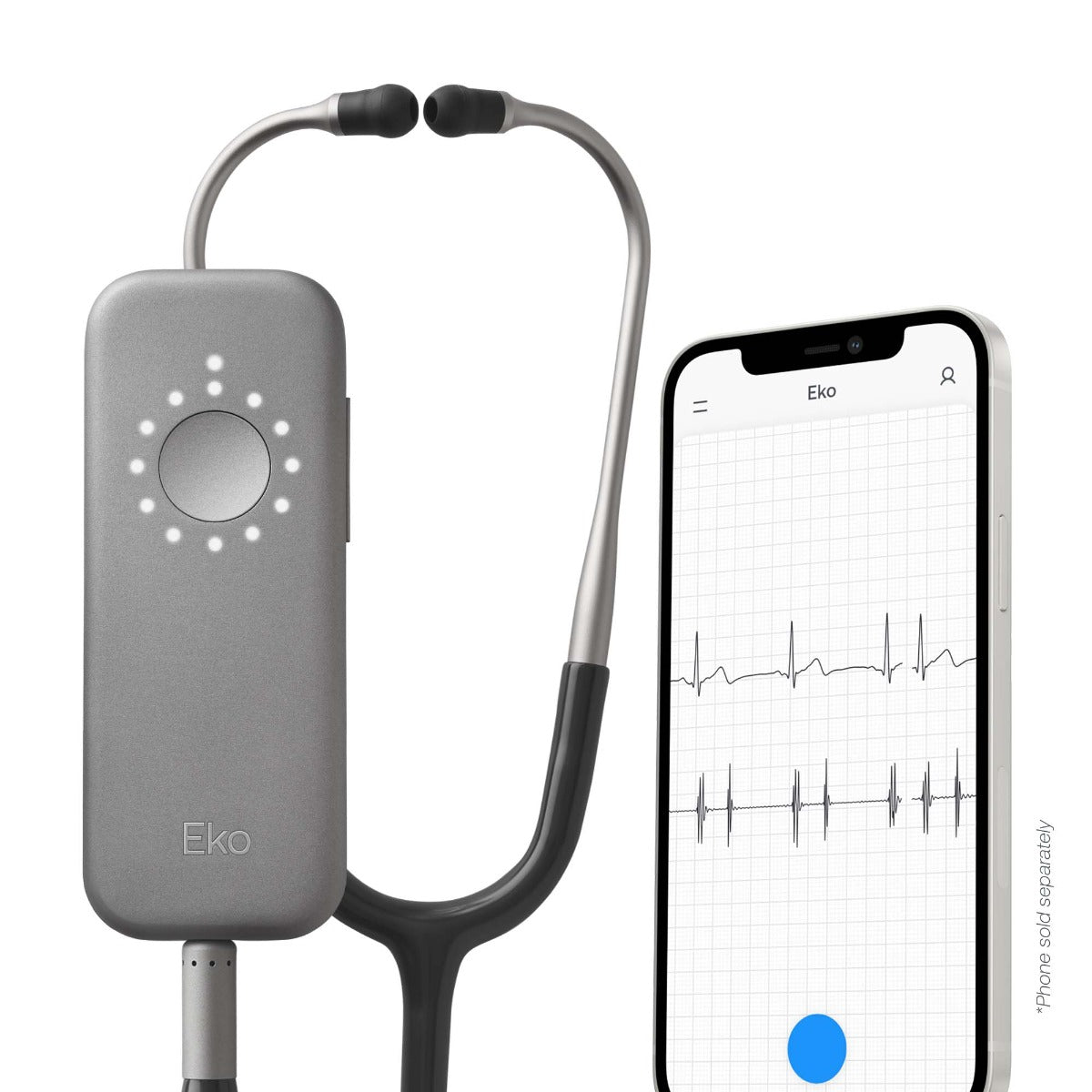 Eko DUO Portable ECG + Digital Stethoscope - 2 in 1 Cardiac Assessment Tool Eko Health