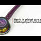 Littmann Cardiology IV Stethoscope: Burgundy & Mirror-Finish 6170